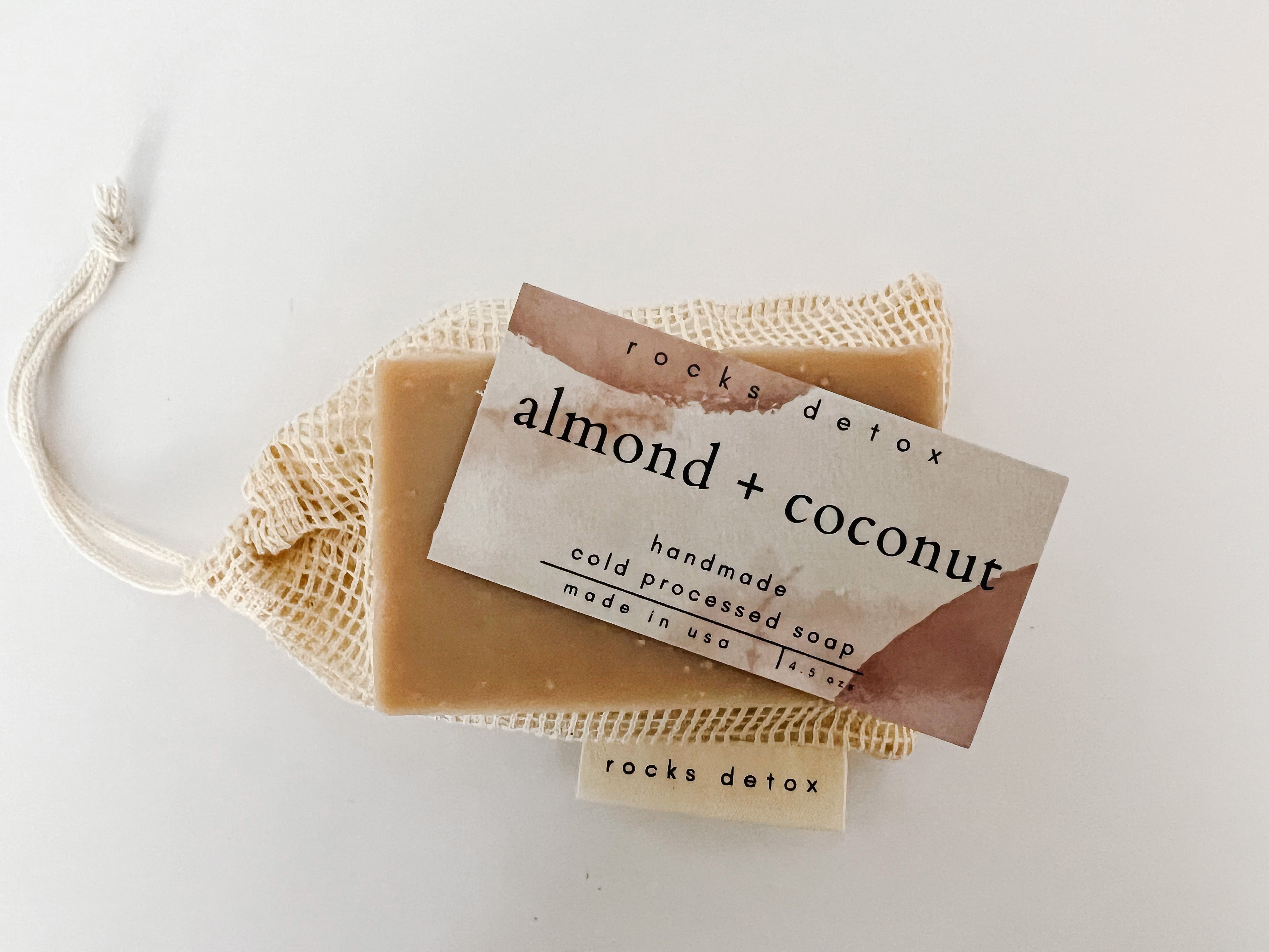 Almond + Coconut All Natural Handmade Soap