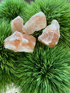 4 pack Salt Bath Bombs Pink Himalayan Bath Salt Rocks