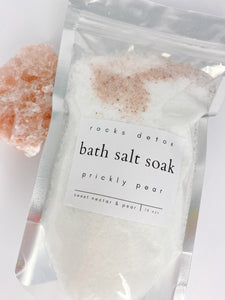 Prickly Pear Bath Salt Soak