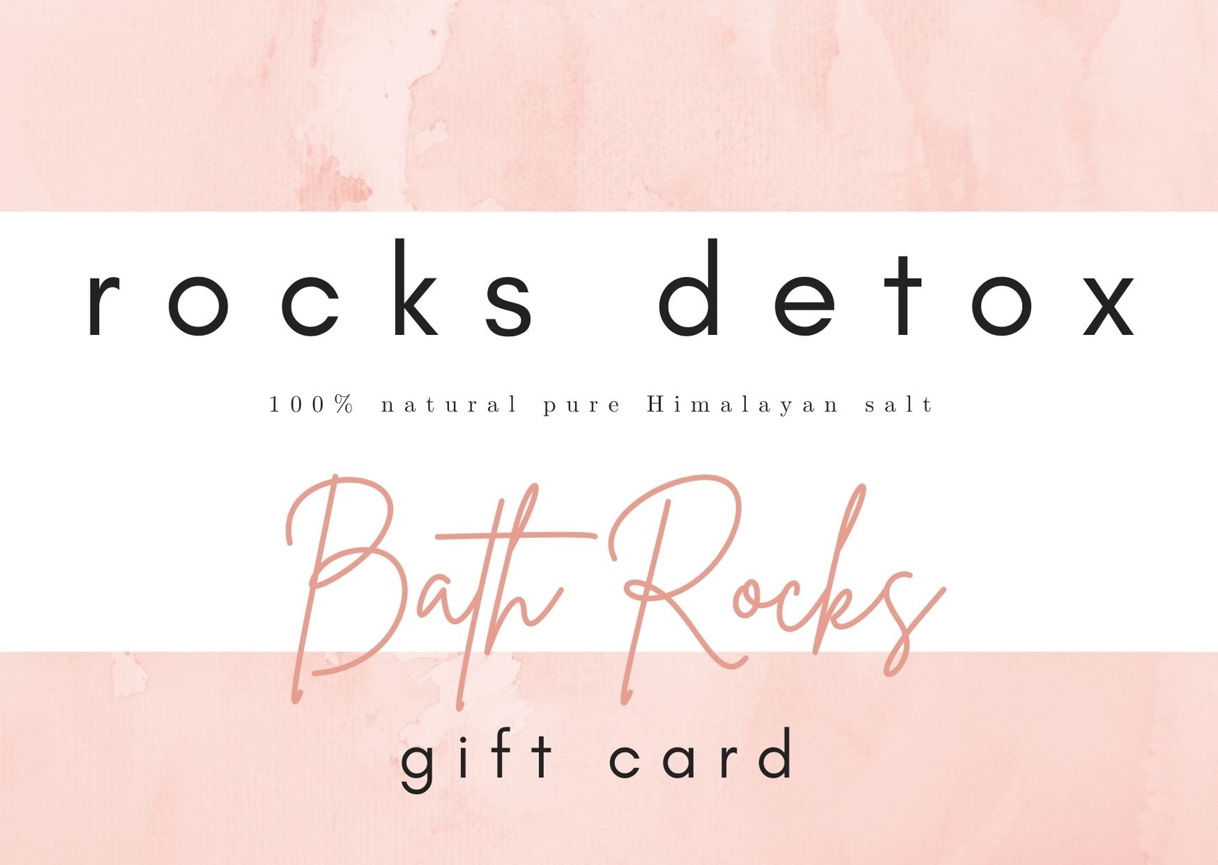 Rocks Detox Gift Card